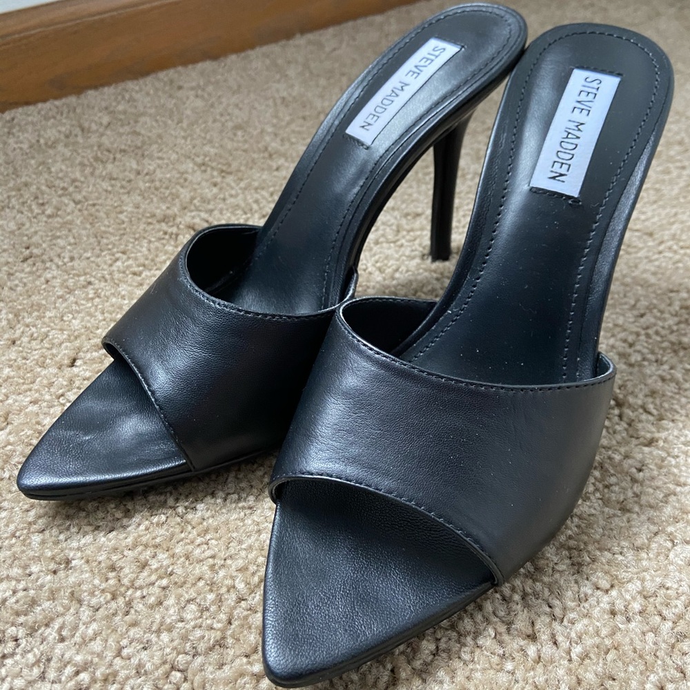 Black Steve Madden Heels